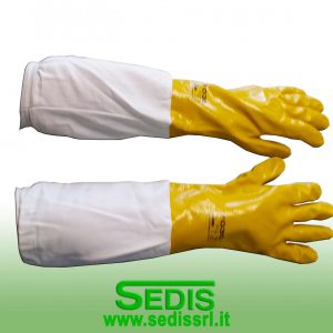 Guanti con manicotto antivespe di sicurezza